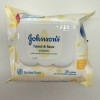 Johnson's Hand & Face Wipes. Hypoallergenic