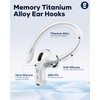 Gcioii Memory Titanium Alloy Ear Hooks for AirPods Pro 3/Pro
