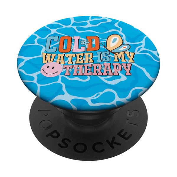 Cold Water is My Therapy Swimmer Diver Pool Water Sports