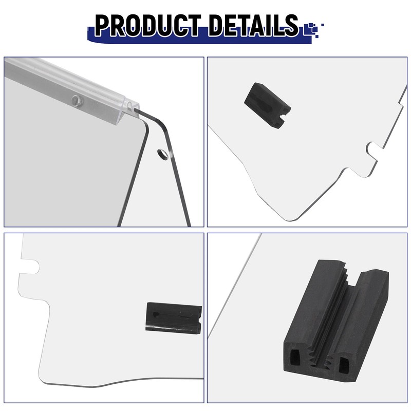 HECASA Windshield Compatible with 1994-2014 EZGO TXT & Medalist Gas