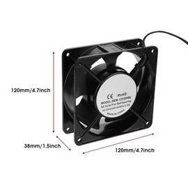 BEM-12038HBL Cooling Fan Heatsink Metal for Welding Machine