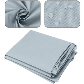 Ykybhx 4m Outdoor Awning Protective Cover Patio Awning Canopy Shelter, 210D Oxford Cloth, Gray
