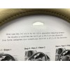 Custom Accessories 38855P Grip Steering Wheel Cover, For 14.5"-15.5" Diameter