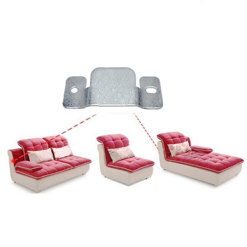 Tiberham Flush Mount Bracket for Sofas, Interlocking Clips, Furniture Connectors,