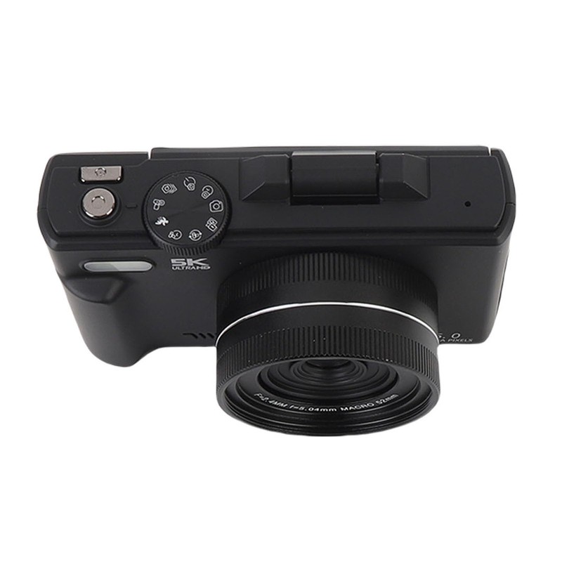 5K Digital Camera 75MP - 3" Flip Screen WiFi Vlogging