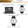 JUYUXIVM 𝗡𝗲𝘄 295-5100 Battery,Compatible with Panasonic Citizen Eco-Drive 295-51 MT621
