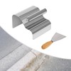 Concrete Curb Trowel with Handle & Putty Knife, 7.28 *