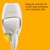 Conair Wall-Mount Hair Dryer, 1600W Blow Dryer with LED Nightlight,
