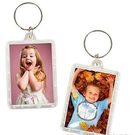 12 Photo Frame Keychains BY DISCOUNT PARTY AND NOVELTY