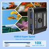 USB 3.0 Switch, Bi-Directional USB Switcher USB Splitter 1 in