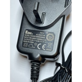 Replacement for UK 5V 2A AC-DC Adaptor Power Supply Charger with 3.5mm x 1.35mm 3.5x1.35 DC Plug
