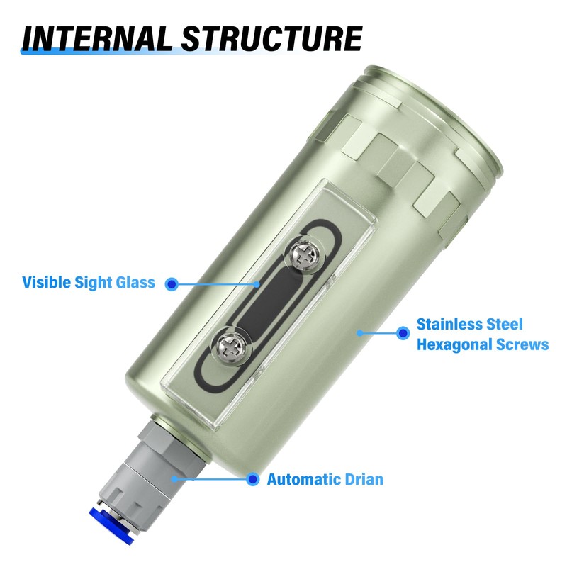 TAILONZ PNEUMATIC Heavy Duty Industrial Grade Air Drying Filter Cup