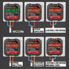 VOBOR Steckdosentester mit RCD-Prüfung und LCD-Voltage-Display, 6 Arten von Fehlerdiagnose,