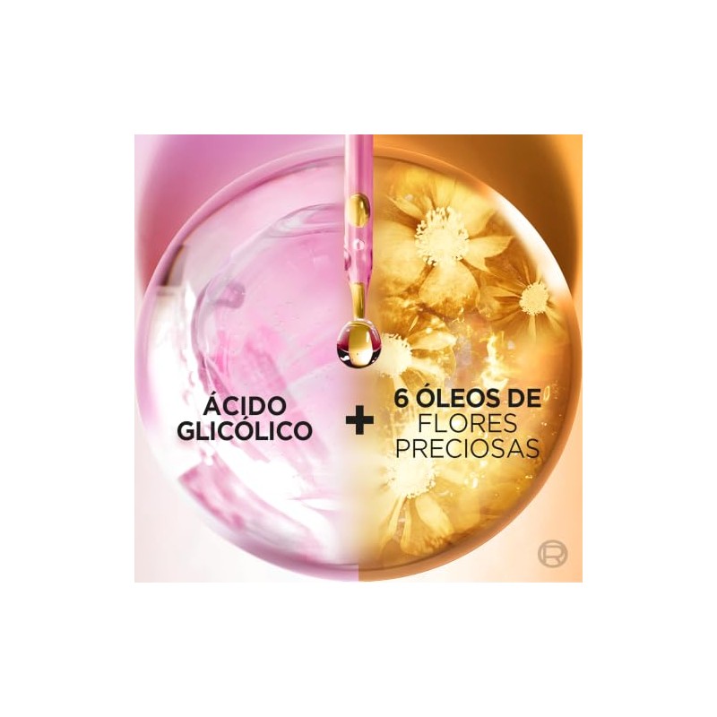 LOral Paris Elvive Glycolic Gloss Shampoo Pump 1L con cido