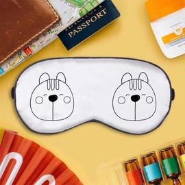 'Cat Face' Sleep/Travel Eye Mask (EY00020381)