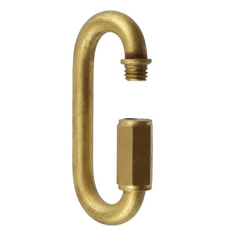 BNYZWOT Brass Quick Links D Shape Locking Quick Chain Repair