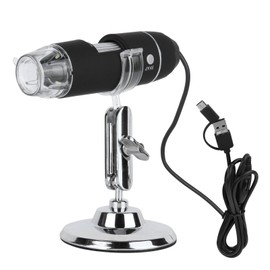 USB Microscope 8LED 1000X 640x480P Microscope with Stand for Android 4.2/Win Vista/7/8/10