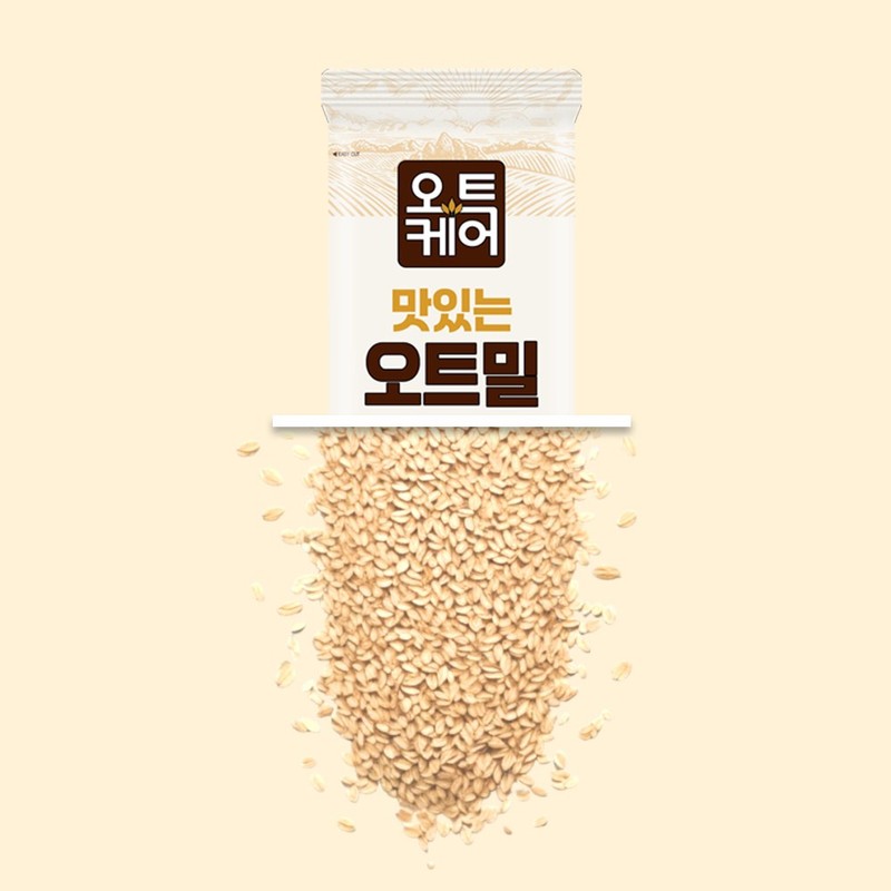 오트케어 맛있는 오트밀 서리태 낱봉팩, 50g, 20개 Delicious Oatmeal Sultana