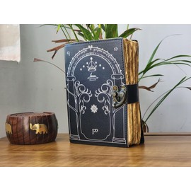 Leather the lord of the rings merchandise, lord of the rings book, lord of the rings ring book, lord of the rings box set, tolkien the hobbit book, lord of the rings 4k Journal(10X7, PREMIUM PRINT)