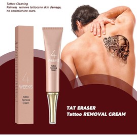 Tatuajes, Crema para Quitar Tatuajes, Tatuajes FaCream Pigment Remover Intensive Hidrata y suaviza la Piel para Cejas Delineador Ojos Piel Limpieza Tatuajes