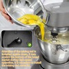 SMCEHEYA Bread Maker Paddle 2Pcs Kneading Mixing Blade for Panasonic