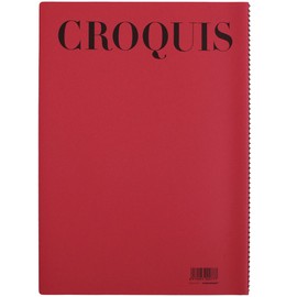 マルマン スケッチブック クロッキーブック スタンダード A4 レッド S231A-01