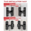 Heavy Duty Gate Latches 90 Degree Right Angle Barn Door
