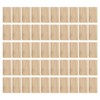 Domino Tenon Set, 50Pcs Domino Tenon Beech Wood 8x40mm Loose