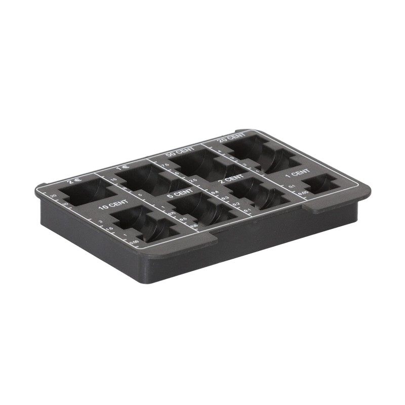 Arregui Elegant Cash C9614-EUR Steel Flow Box with Coin Counter