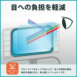 Kayo&Karin Toyota New Noah Voxy 90 Series 10.5 Inch Car Navigation Protective Film Blue Light Reduction Film Reflection Reduction Made in Japan