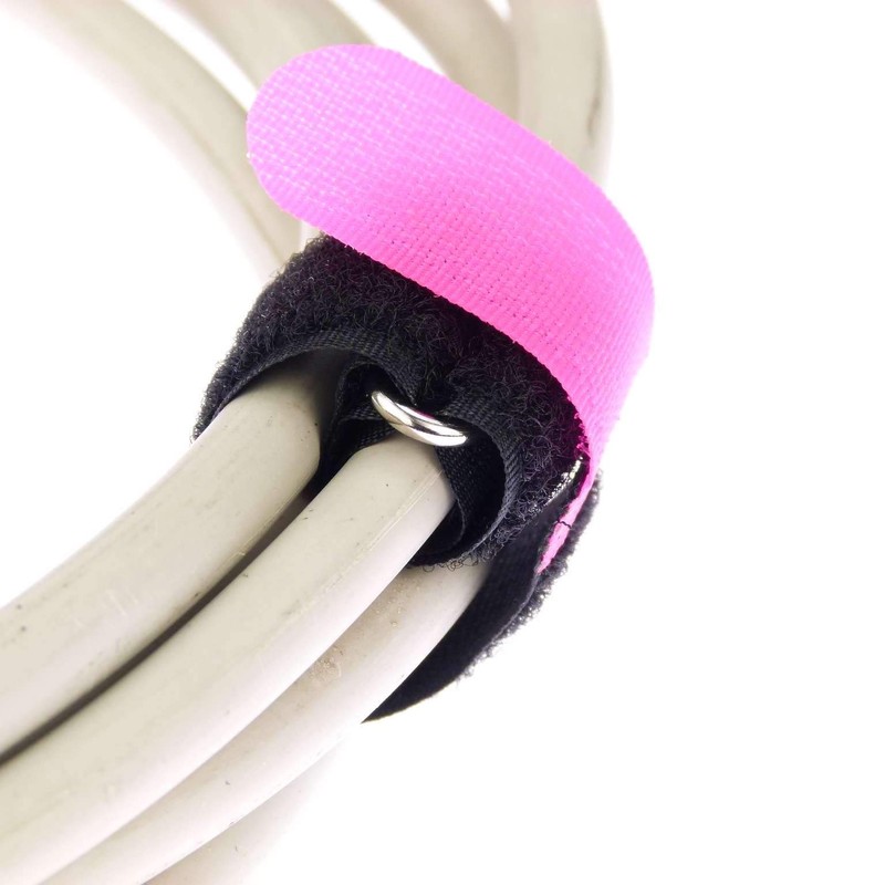10 x 20 cm x 20 mm resealable Velcro cable