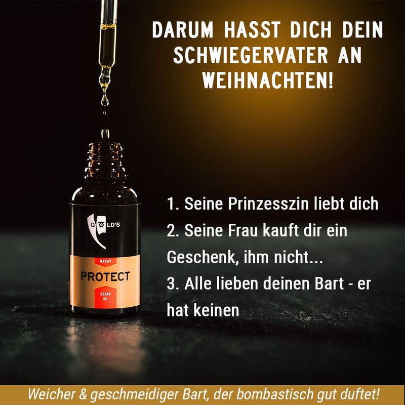 GØLD´s Bartöl Protect (1 x 30ml)