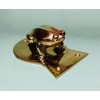 IndianShelf Brass Frog Door Knockers MCM