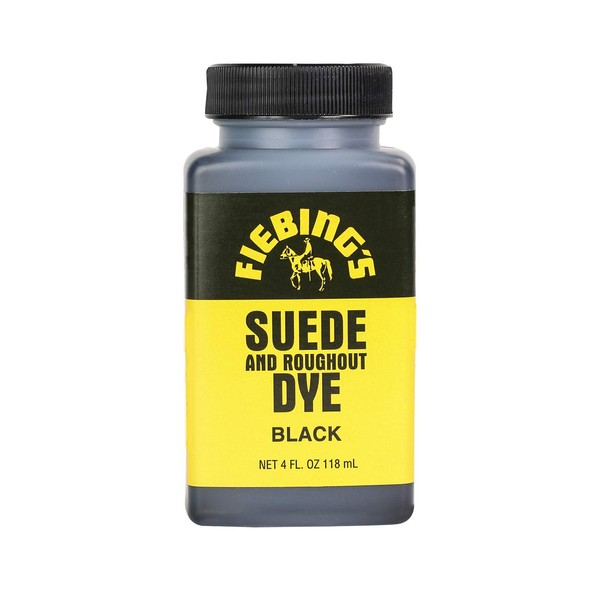 4 Oz. Suede Dye Black By Fiebing