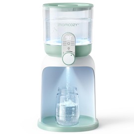 Momcozy Calentador De Agua Con Dos Luces Para La Alimentación Nocturna, Calentador Instantáneo De Biberones Para Preparar Fórmula, Capacidad De 57 Oz, Dispensador De Fórmula Con 6 Opciones De Temperat