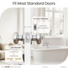 HOSOM Privacy Door Knob with Lock, Interior Door Knobs for