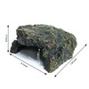 LURMMUE Reptile Rock Hide Cave, Habitat Decor for Lizards, Geckos,