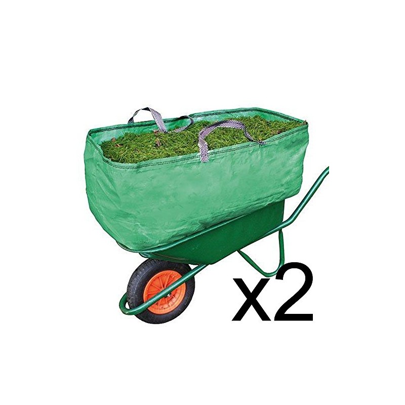 SPARES2GO Garden & Farm Wheelbarrow Carrier Bag Heavy Duty Capacity
