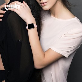 IDW13,IDW16,IDW19,IDW17 Smartwatch Bands, LYSANDRA 22mm Slim fashion Leather Strap Replacement (2 Pack) Compatible for TOOBUR,TEMINICE,VRPEFIT,Konitee,Faweio IDW13 Watch/Woneligo W3/TOOBUR,Faweio IDW16 Watch/MILOUZ,Amzhero,A -TGTGA,TOOBUR IDW19 Watch/22m