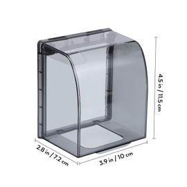 ARTIBETTER Outdoor Electrical Outlet Cover - Weatherproof Plug Protector, Wall Socket Cover for 86 Type Outlets, Easy Install, Ideal for Home and Office Use