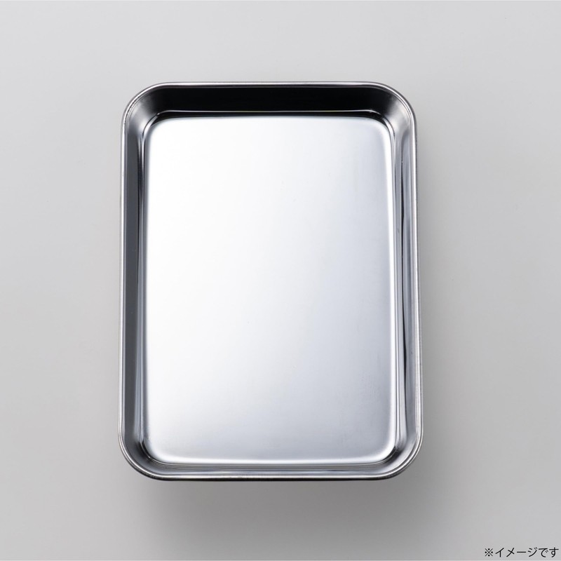 Takagi Stainless Steel Square Tray, Large
