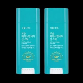 Product Detail Reference 식물나라 보송 페이스 앤 바디 선 스틱 30g 더블기획(30g+30g) Plant Country Bosong Face and Body Sun Stick 30g Double Plan (30g+30g)