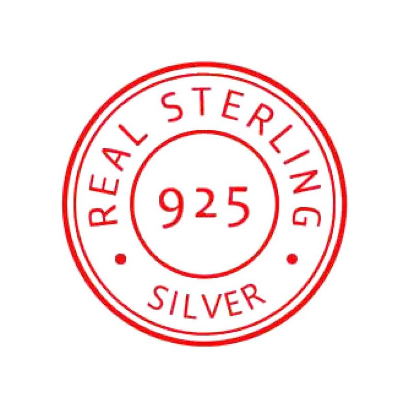 SILVERTROVE Gemstone Sterling Silver and Brass Band Ring for Men