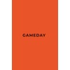 GAMEDAY - ORANGE AND BLACK Edition | Premium Lined Journal