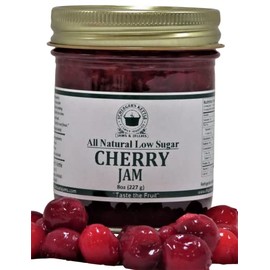 Cherry Jam, All Natural/Low Sugar, 8 oz