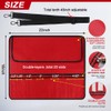 QIQU Red Chef Knife Bag With 20 Slots Cutlery Knives