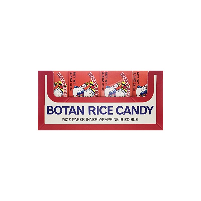 Botan Ame Rice Candy, Vegan, 0.75 Ounces (Pack Of 20)