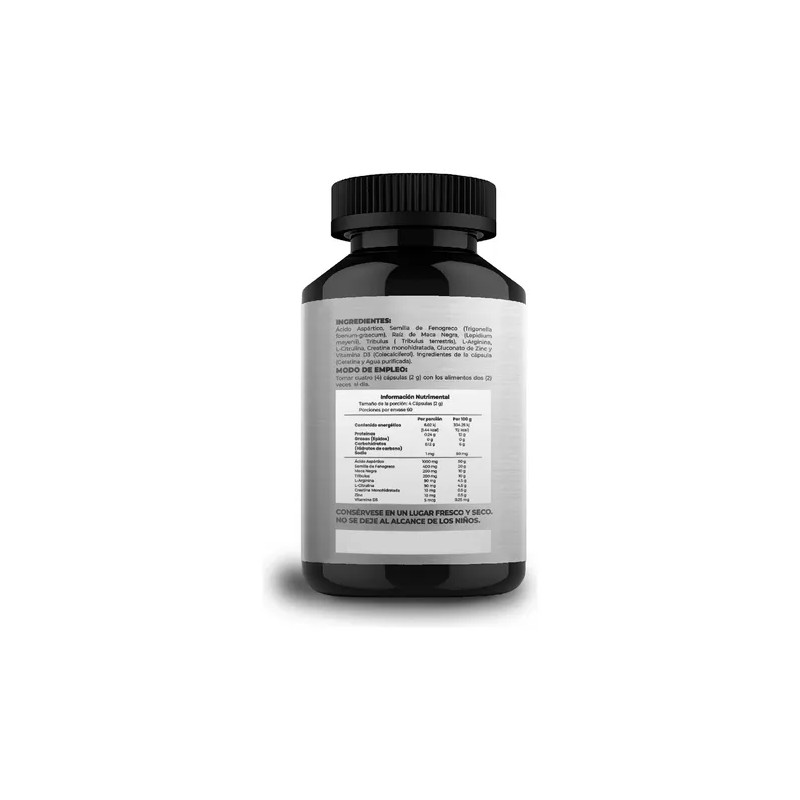 Testo, Maca Negra Y Zinc | Suplemento Premium Vitalidad