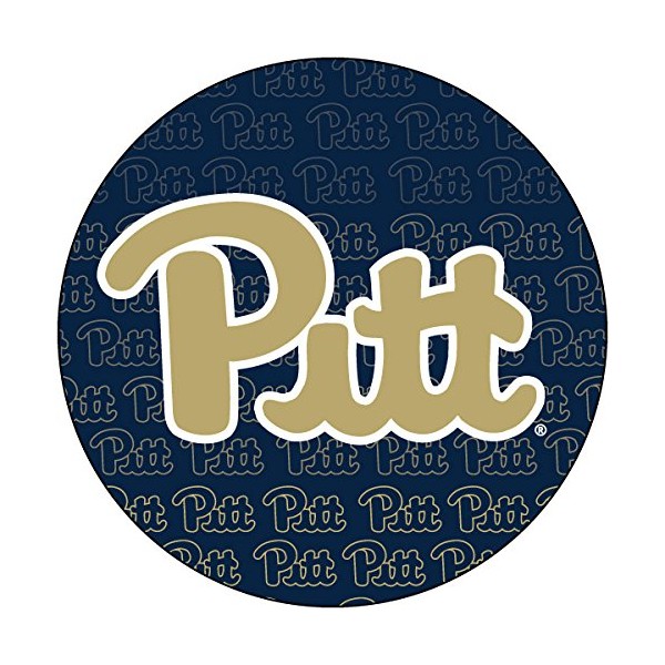 R and R Imports Pittsburgh Panthers 4 Inch Round Word Magnet
