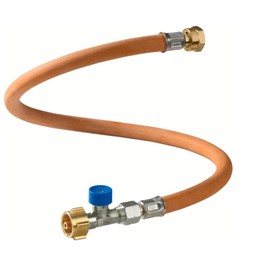 GOK High-pressure gas hose 75 cm/G. 12 with hose break protection for DE; A